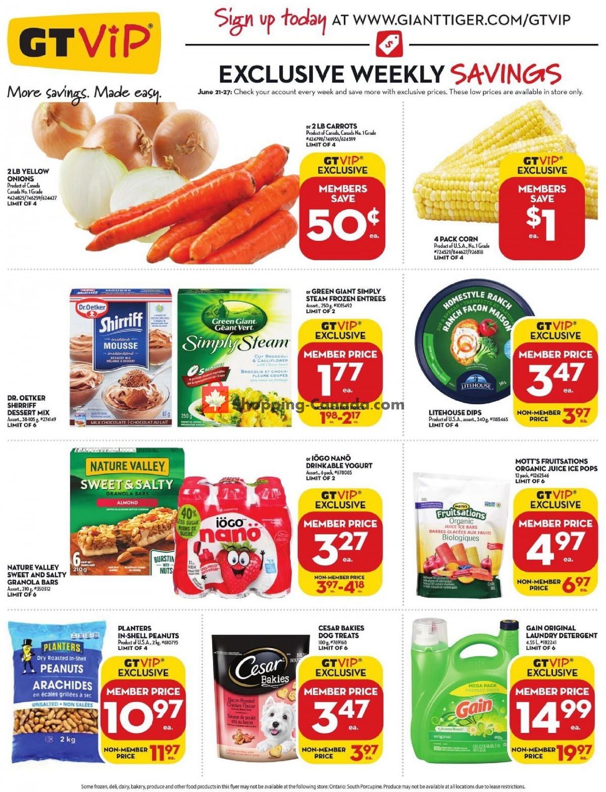 Giant Tiger Flyers, Weekly ads in Canada Shopping Canada