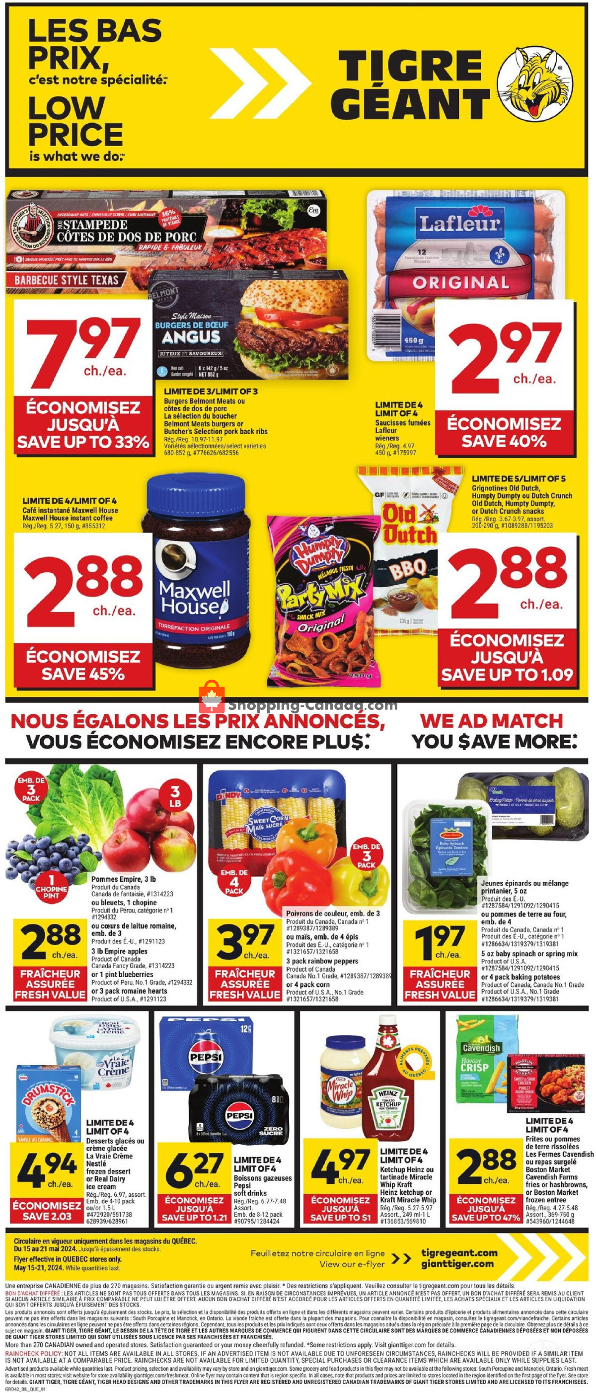 Giant Tiger flyer from Wednesday May 15, 2024 to Tuesday May 21, 2024 - page 12