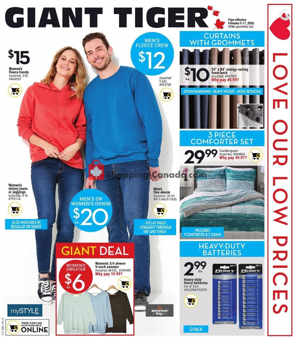 Giant Tiger flyer from Wednesday February 5, 2020 to Tuesday February 11, 2020 - page 4