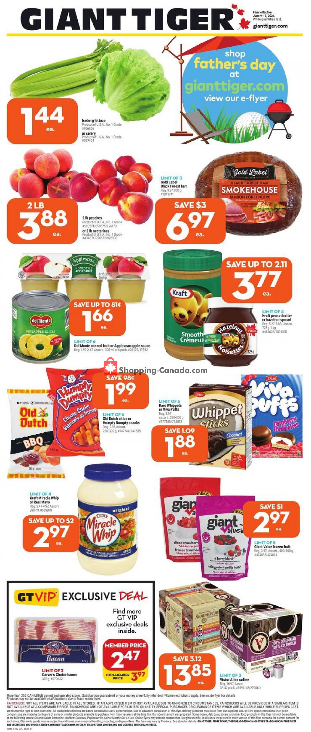 Giant Tiger Canada, flyer (Special Offer Atlantic) June 9 June