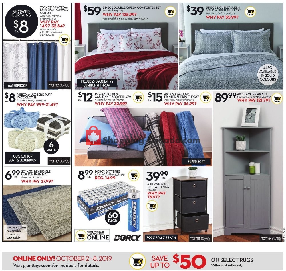 Giant Tiger flyer from Wednesday October 2, 2019 to Tuesday October 8, 2019 - page 14