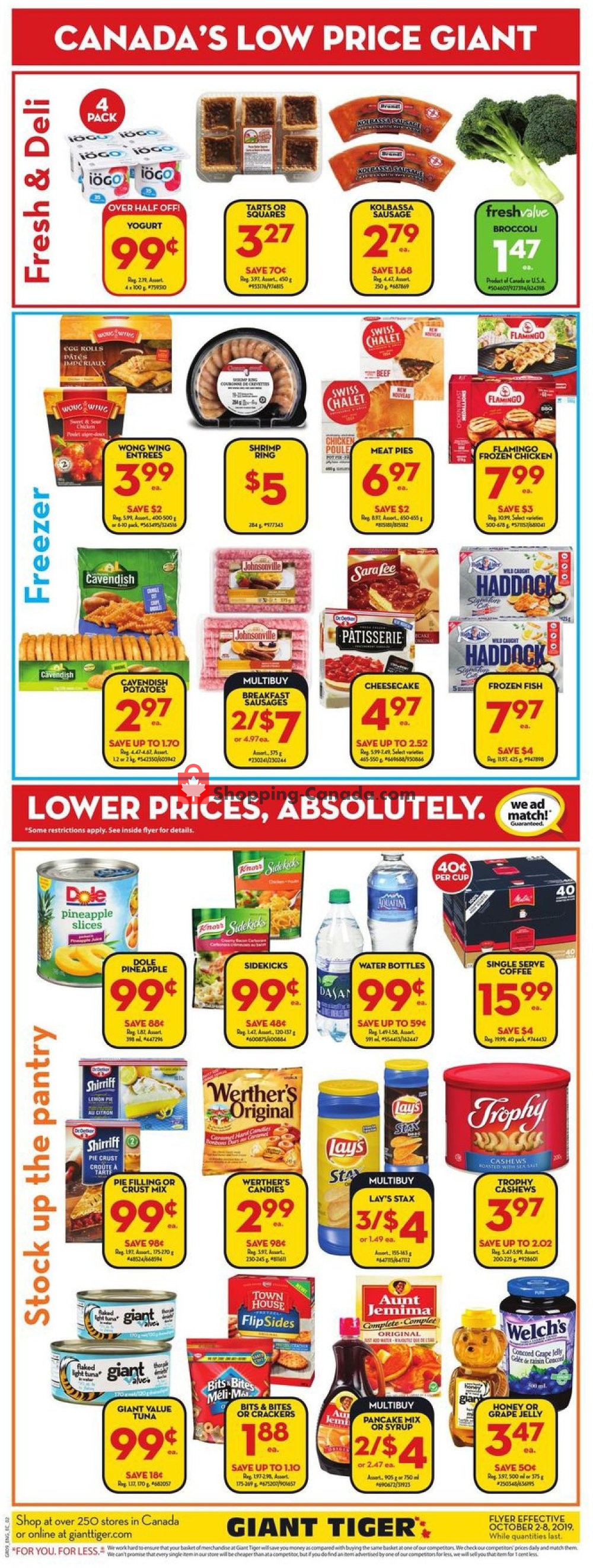 Giant Tiger flyer from Wednesday October 2, 2019 to Tuesday October 8, 2019 - page 4