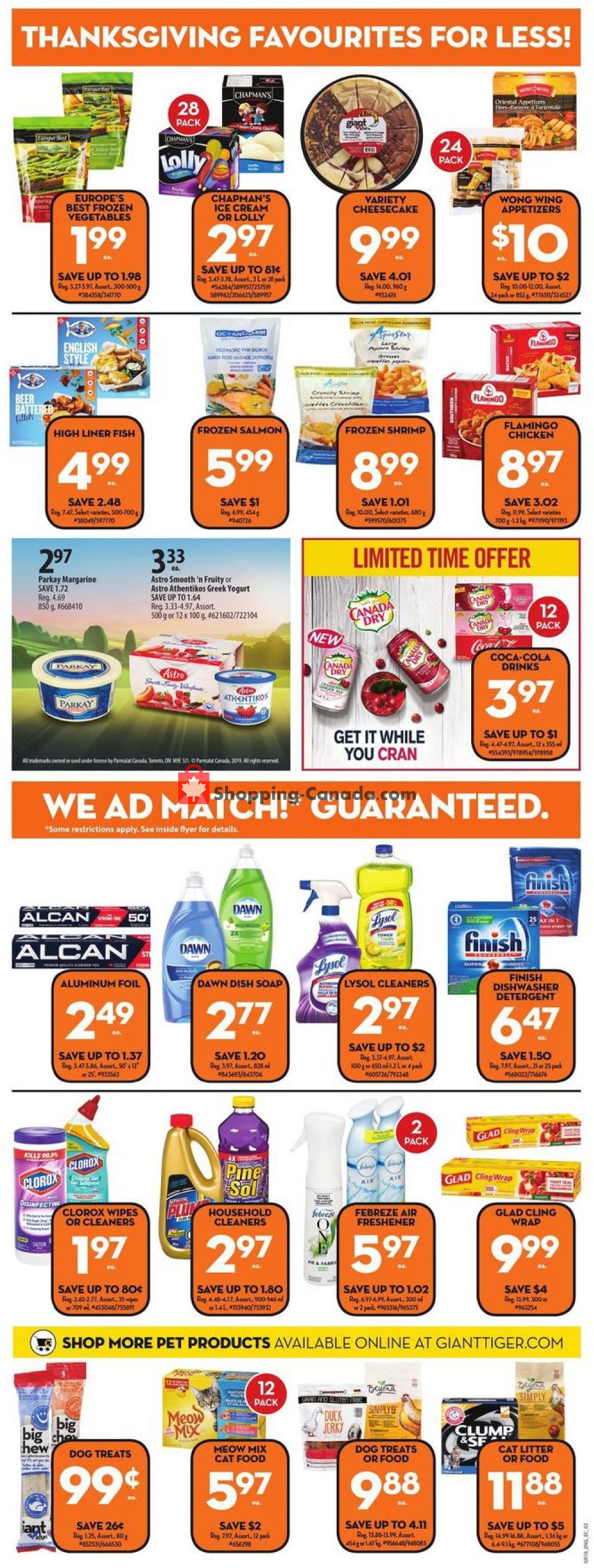 Giant Tiger flyer from Wednesday October 9, 2019 to Tuesday October 15, 2019 - page 4