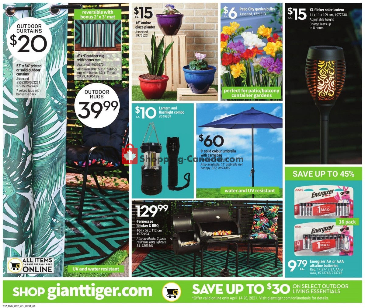 Giant Tiger flyer from Wednesday April 14, 2021 to Tuesday April 20, 2021 - page 19