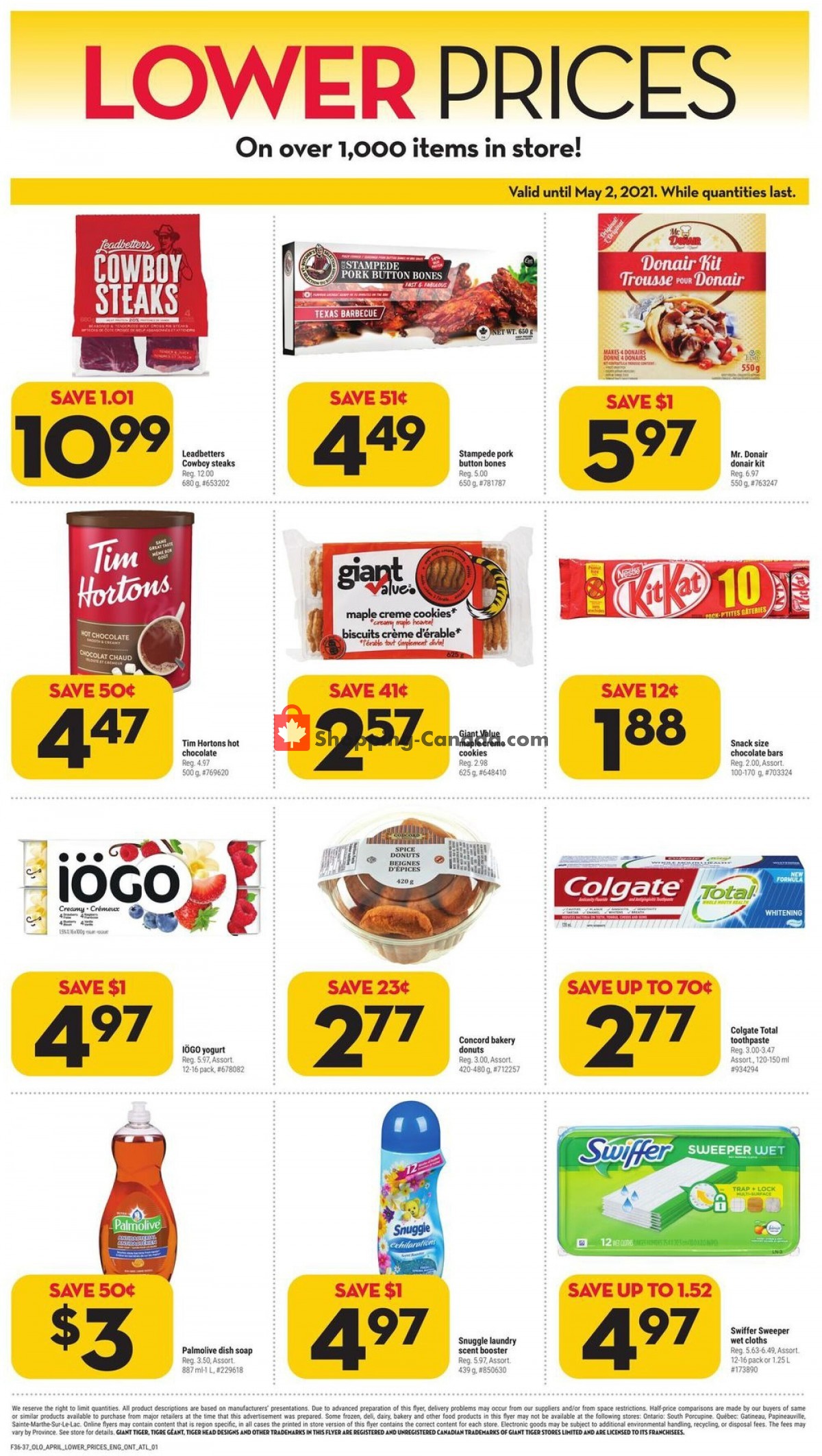 Giant Tiger flyer from Wednesday April 14, 2021 to Tuesday April 20, 2021 - page 6