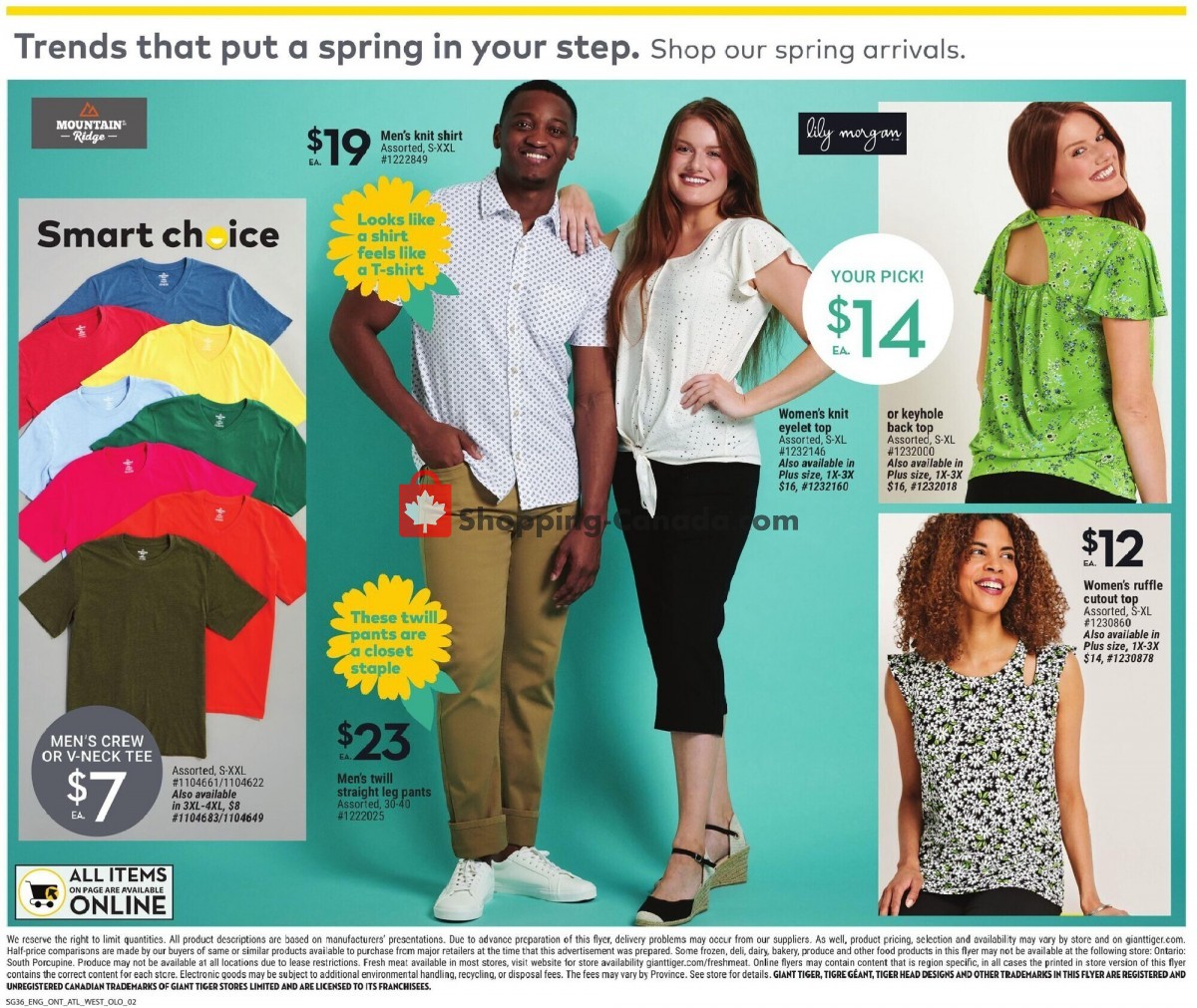 Giant Tiger Canada, flyer (Special Offer ON) April 5 April 11