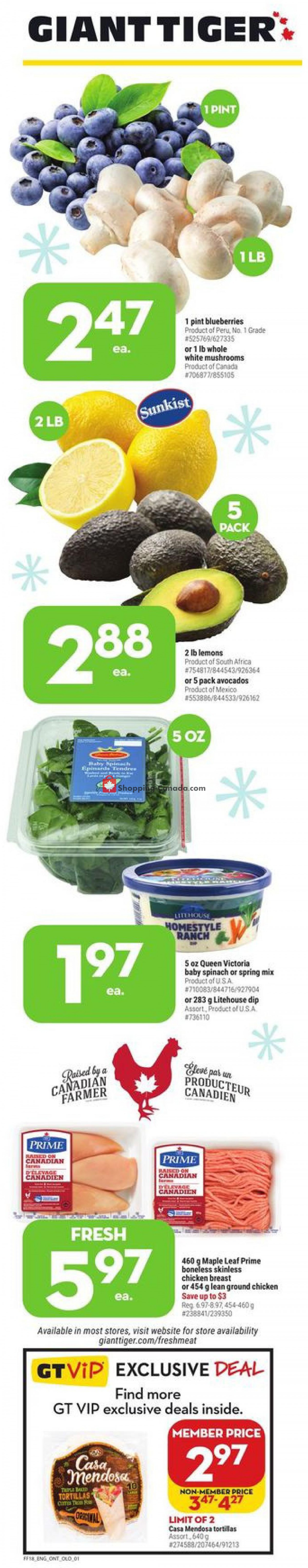 Giant Tiger Canada, flyer (Special Offer ON) December 1 December