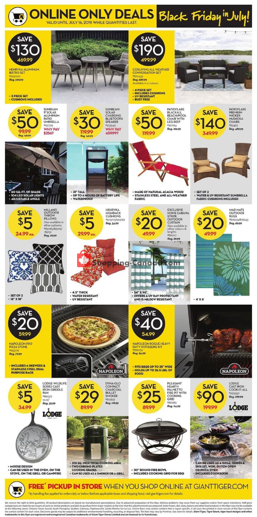 Giant Tiger flyer from Wednesday July 10, 2019 to Tuesday July 16, 2019 - page 10