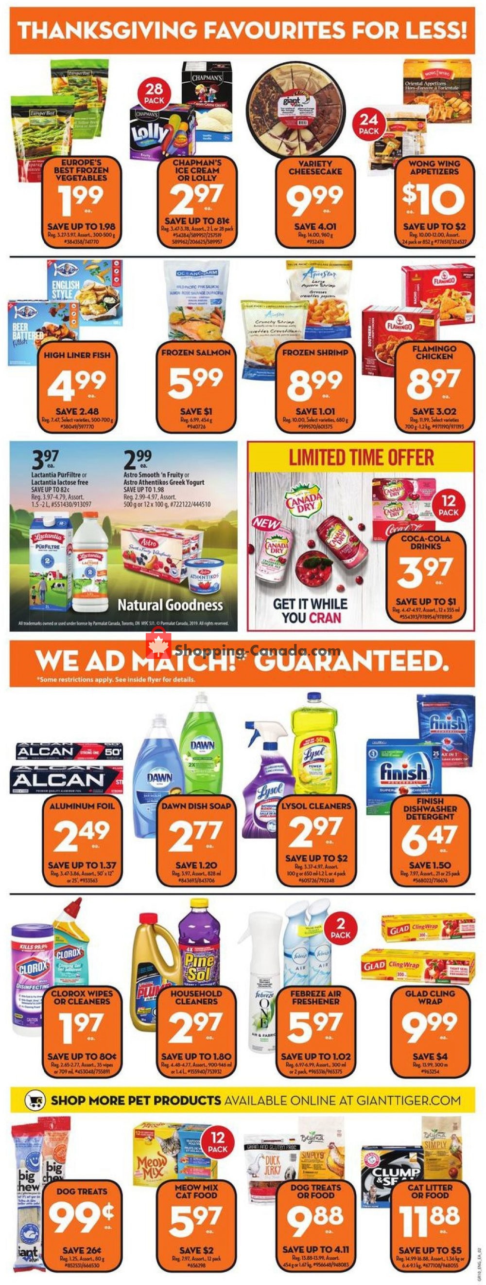 Giant Tiger flyer from Wednesday October 9, 2019 to Tuesday October 15, 2019 - page 4