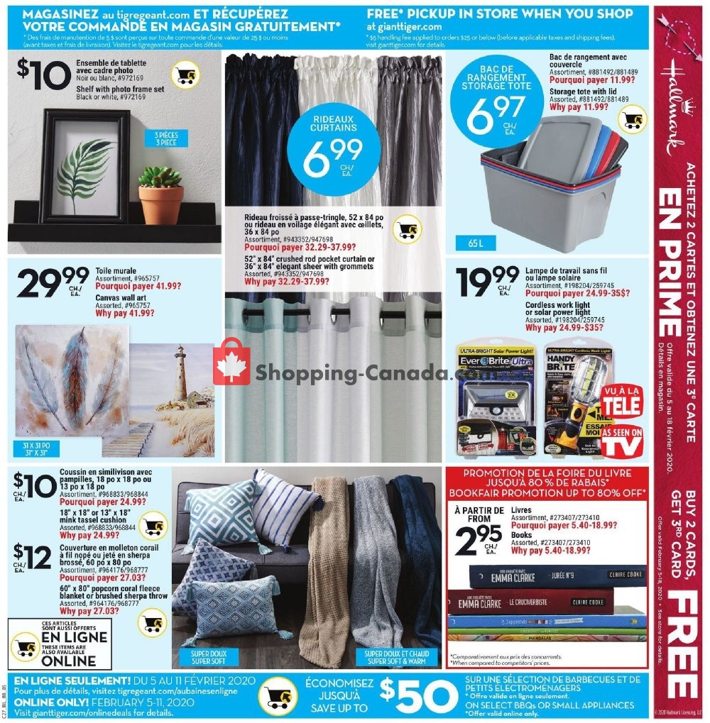 Giant Tiger flyer from Wednesday February 5, 2020 to Tuesday February 11, 2020 - page 9
