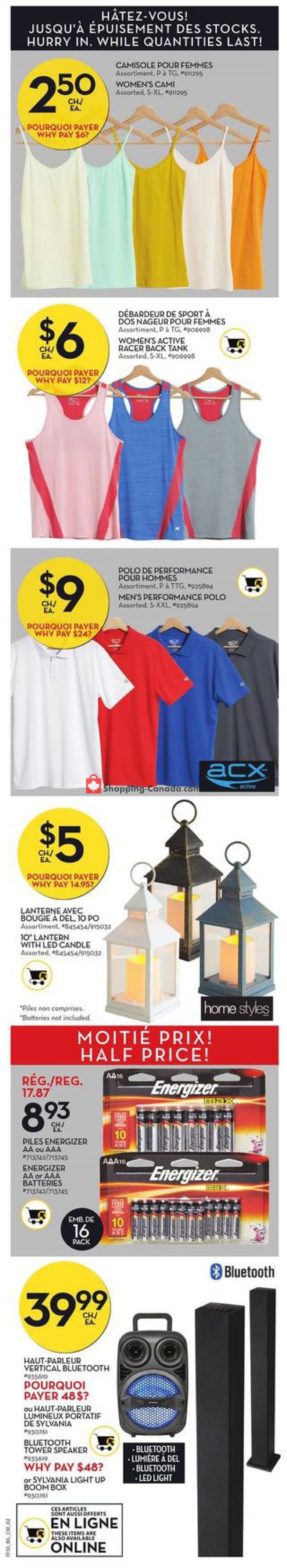Giant Tiger flyer from Wednesday July 10, 2019 to Tuesday July 16, 2019 - page 6