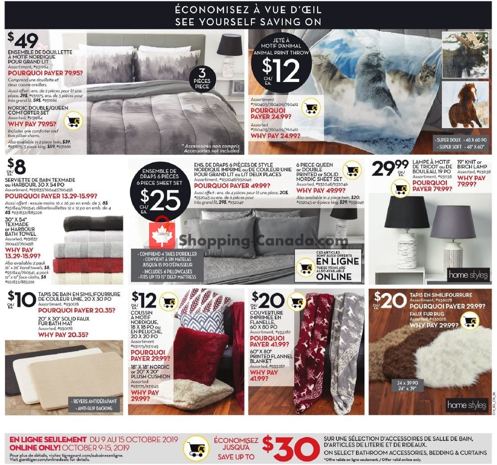 Giant Tiger flyer from Wednesday October 9, 2019 to Tuesday October 15, 2019 - page 15