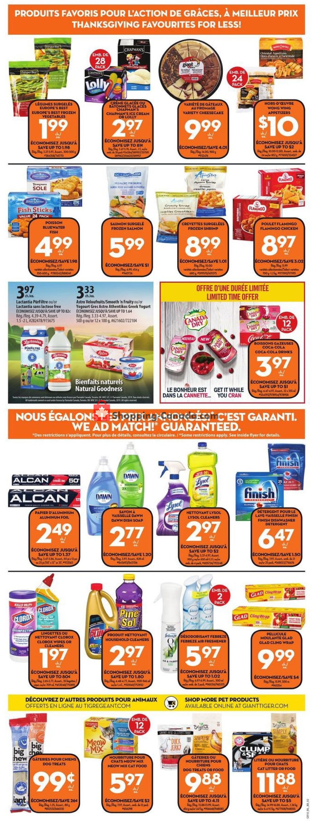 Giant Tiger flyer from Wednesday October 9, 2019 to Tuesday October 15, 2019 - page 4