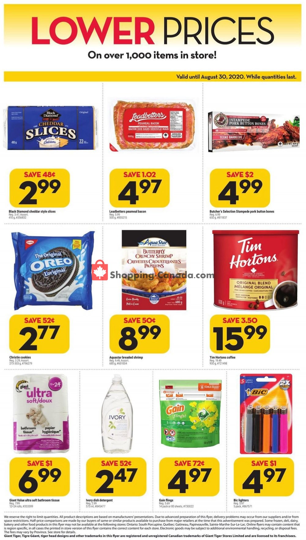 Giant Tiger flyer from Wednesday August 5, 2020 to Tuesday August 11, 2020 - page 5