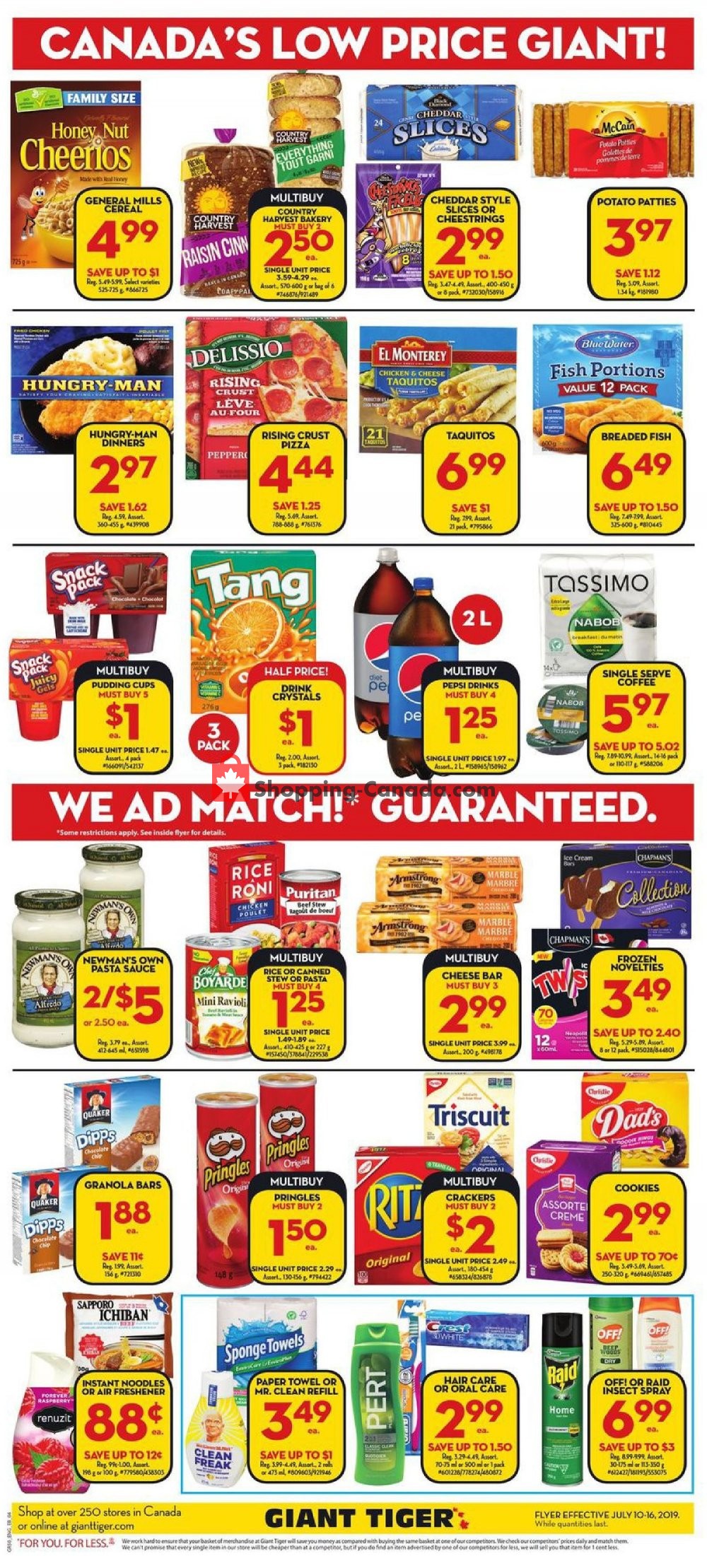 Giant Tiger flyer from Wednesday July 10, 2019 to Tuesday July 16, 2019 - page 2