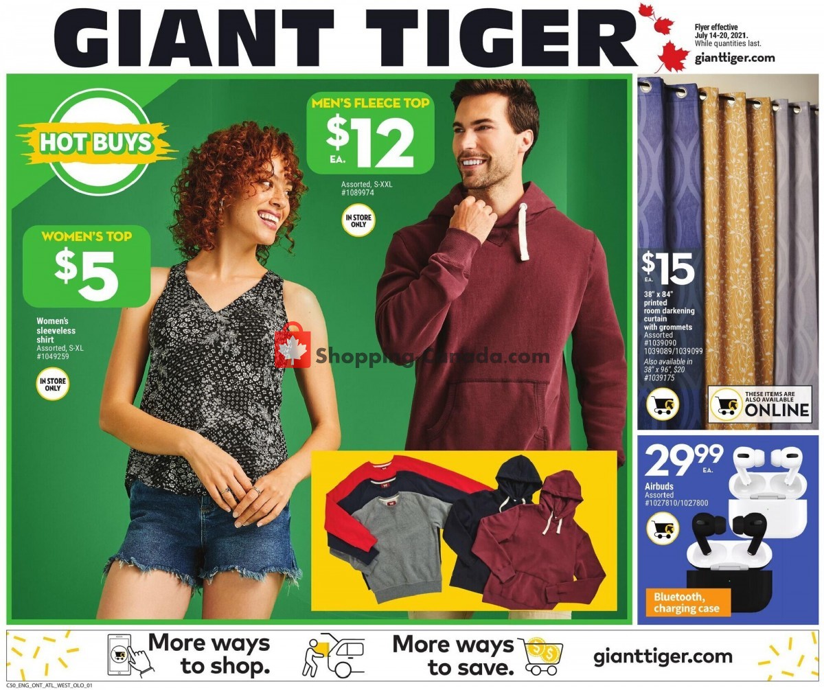 Giant Tiger flyer from Wednesday July 14, 2021 to Tuesday July 20, 2021 - page 9