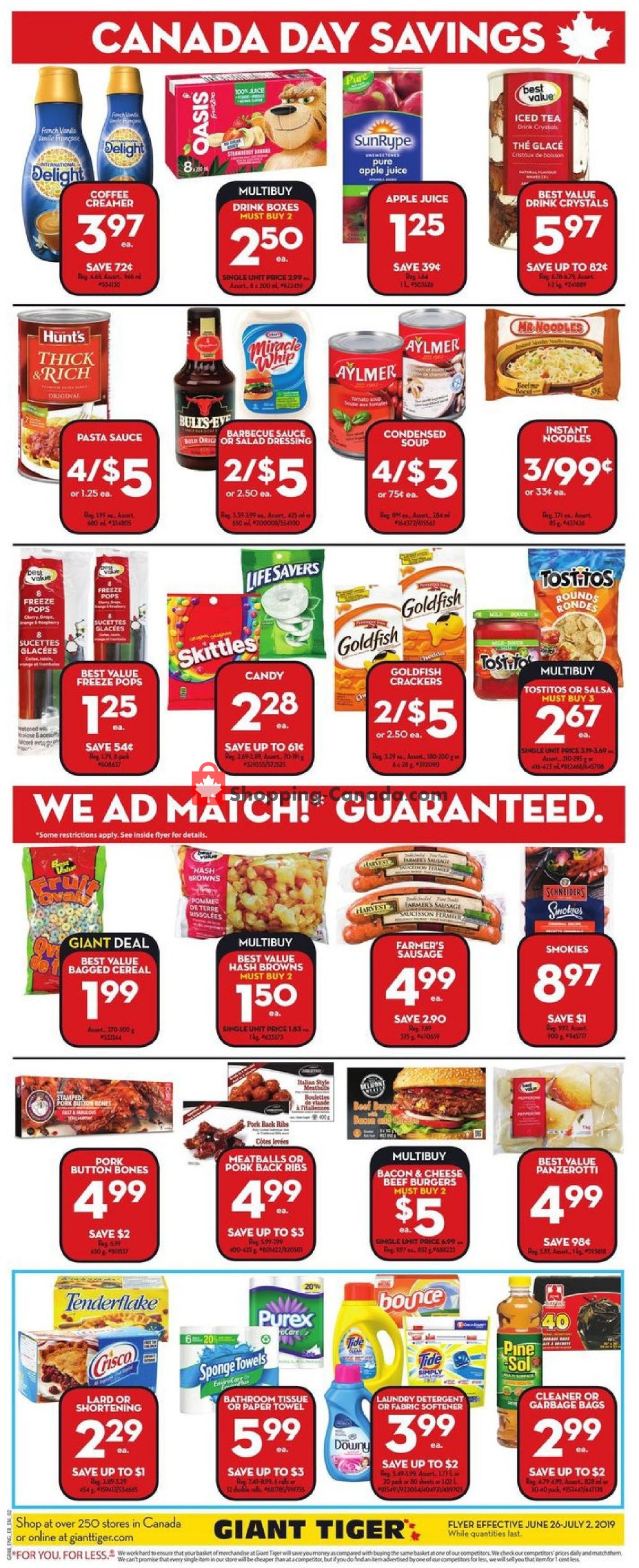 Giant Tiger flyer from Wednesday June 26, 2019 to Tuesday July 2, 2019 - page 4