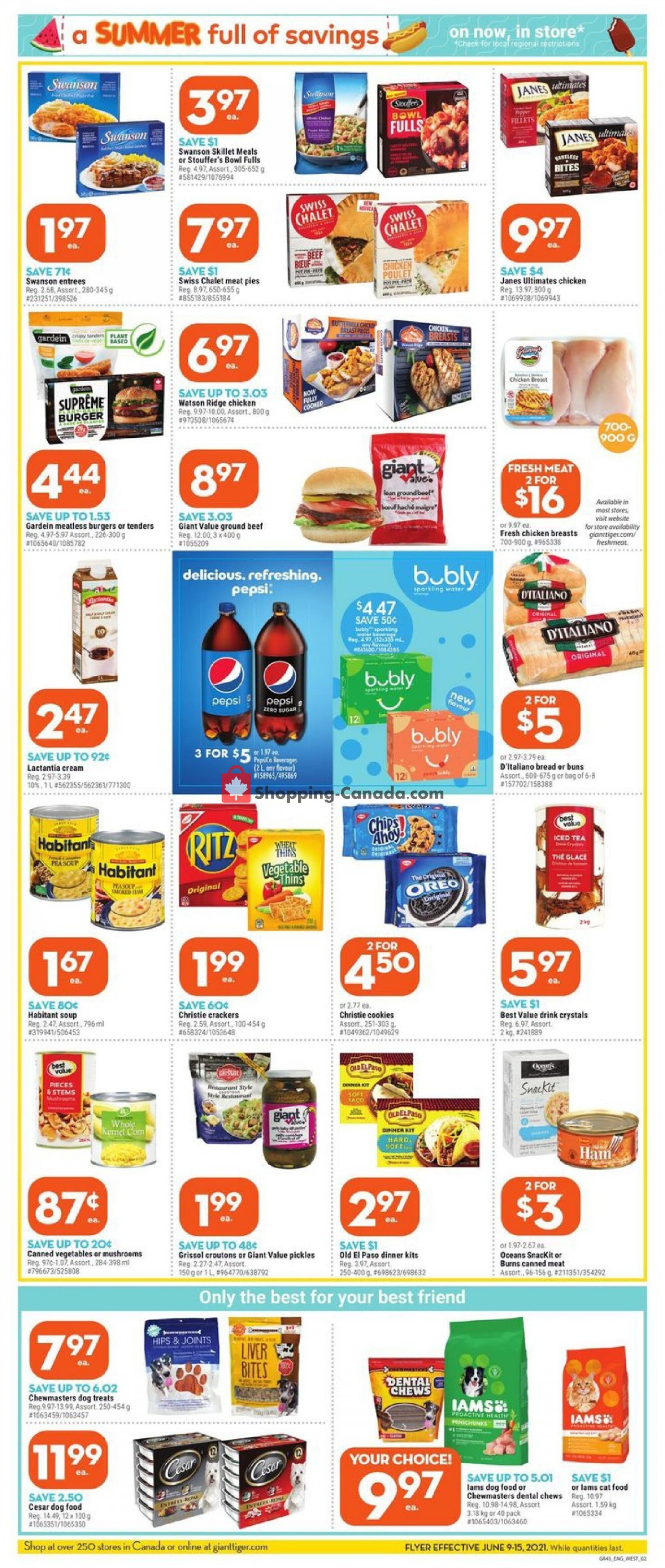 Giant Tiger flyer from Wednesday June 9, 2021 to Tuesday June 15, 2021 - page 2