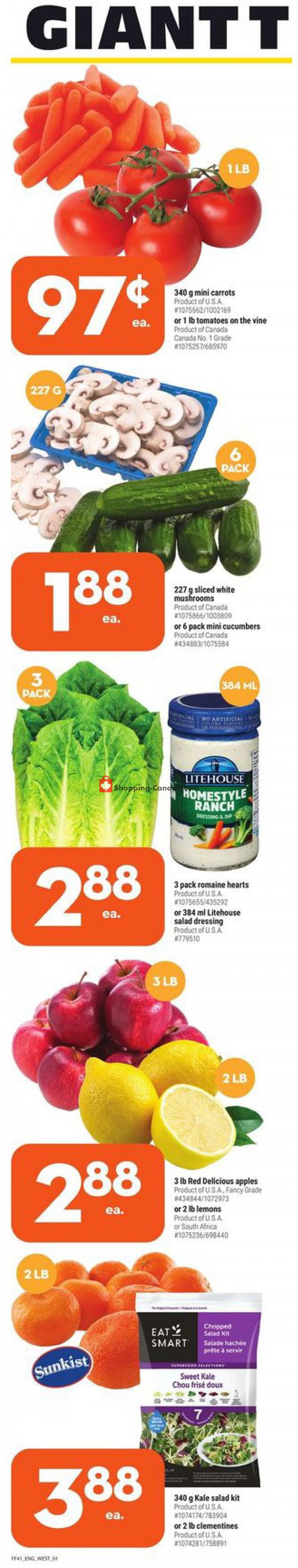 Giant Tiger Canada, flyer (Special Offer West) May 12 May 18