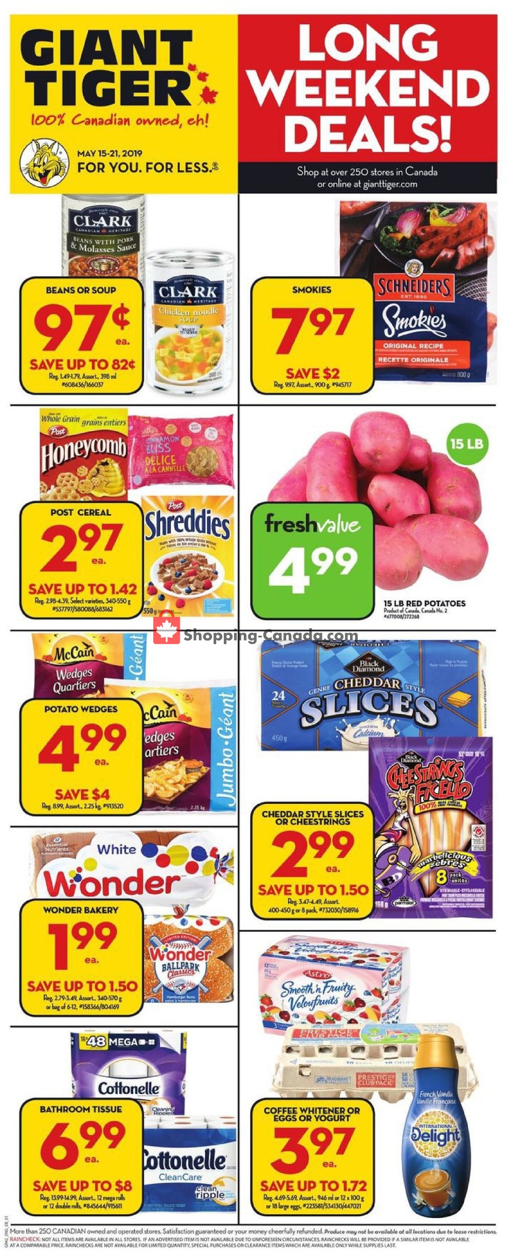 Giant Tiger flyer from Wednesday May 15, 2019 to Tuesday May 21, 2019 - page 3