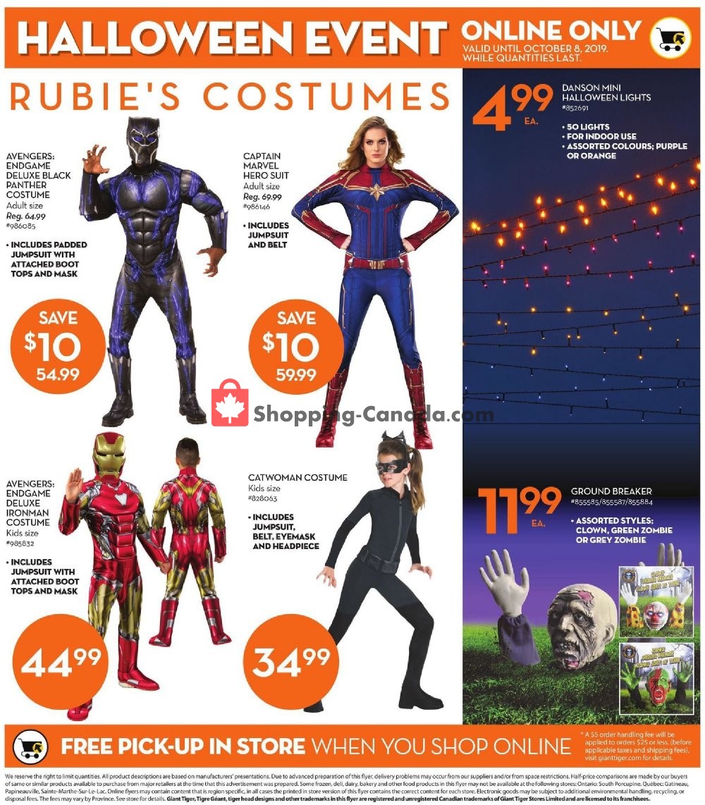 Giant Tiger flyer from Wednesday October 2, 2019 to Tuesday October 8, 2019 - page 16