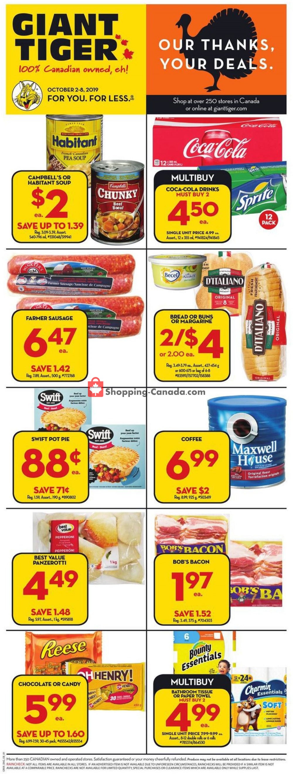 Giant Tiger flyer from Wednesday October 2, 2019 to Tuesday October 8, 2019 - page 3