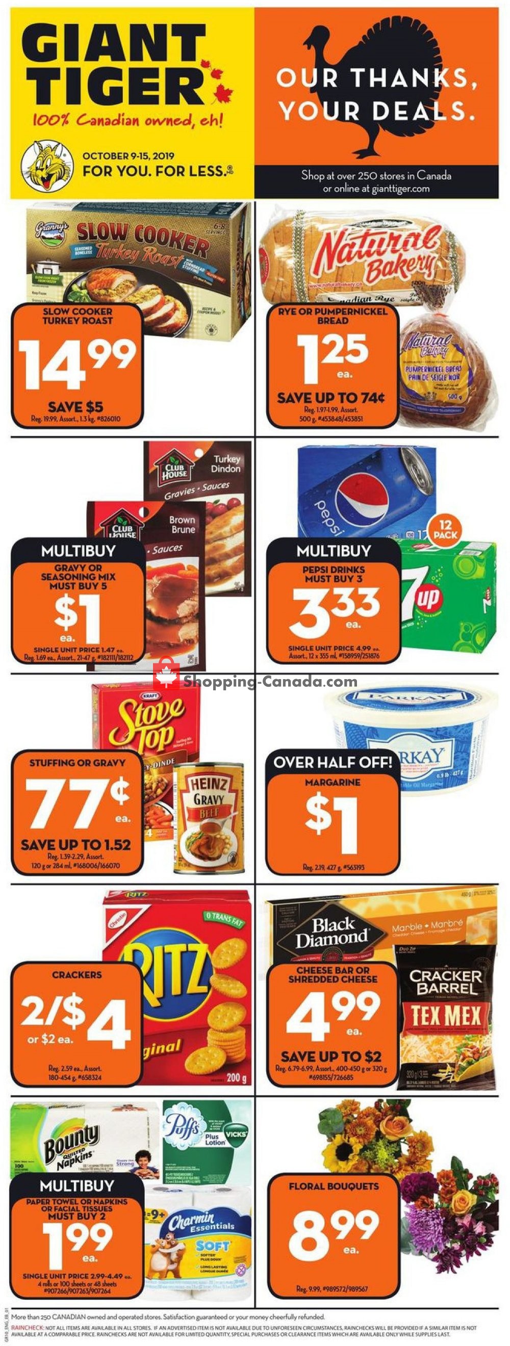 Giant Tiger flyer from Wednesday October 9, 2019 to Tuesday October 15, 2019 - page 3