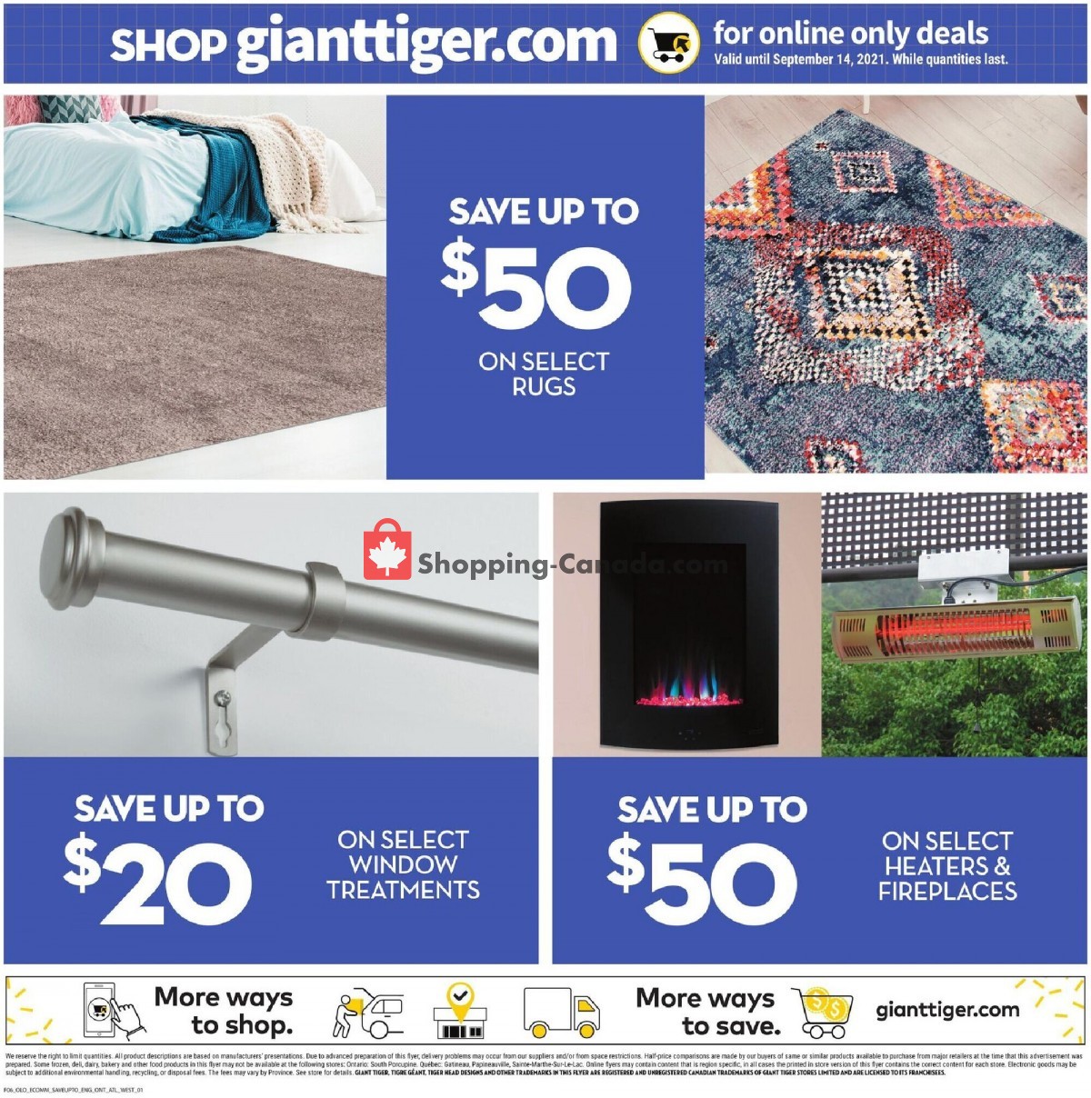 Giant Tiger flyer from Wednesday September 8, 2021 to Tuesday September 14, 2021 - page 10