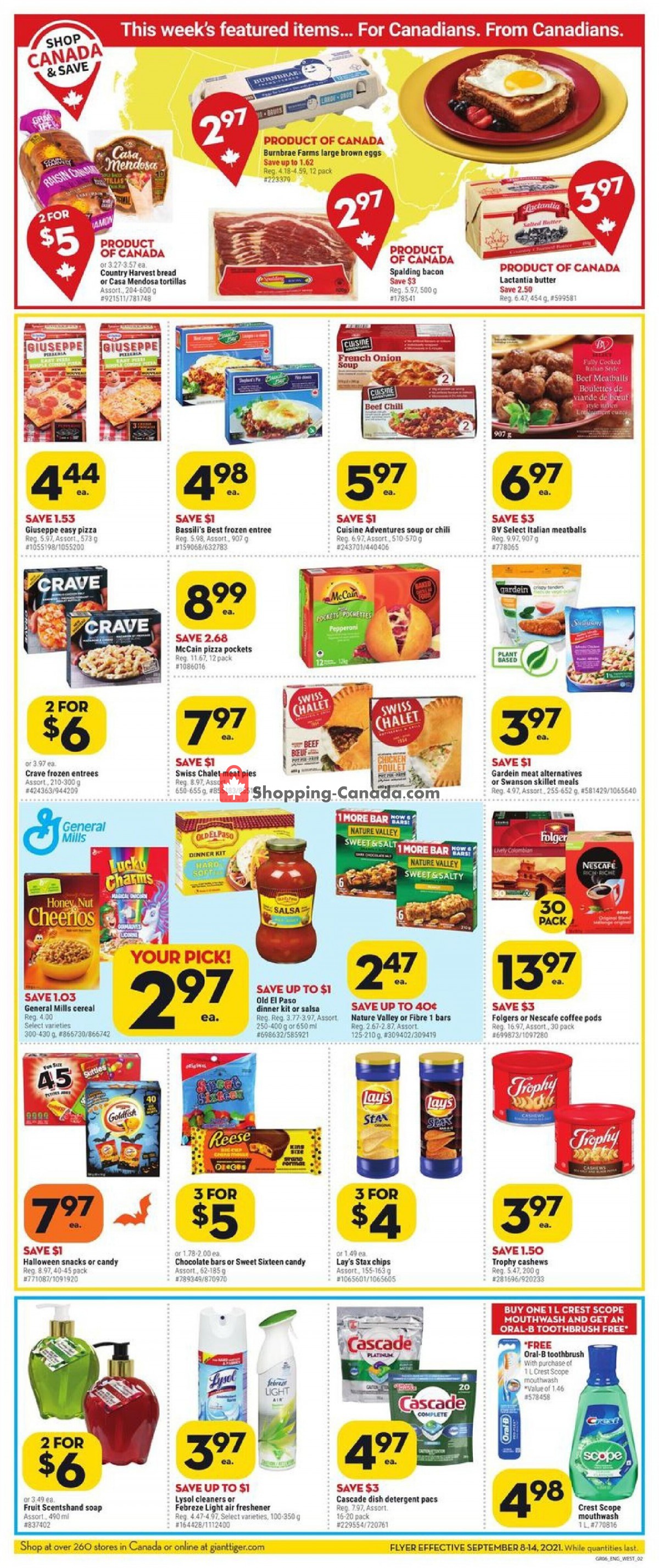 Giant Tiger flyer from Wednesday September 8, 2021 to Tuesday September 14, 2021 - page 2