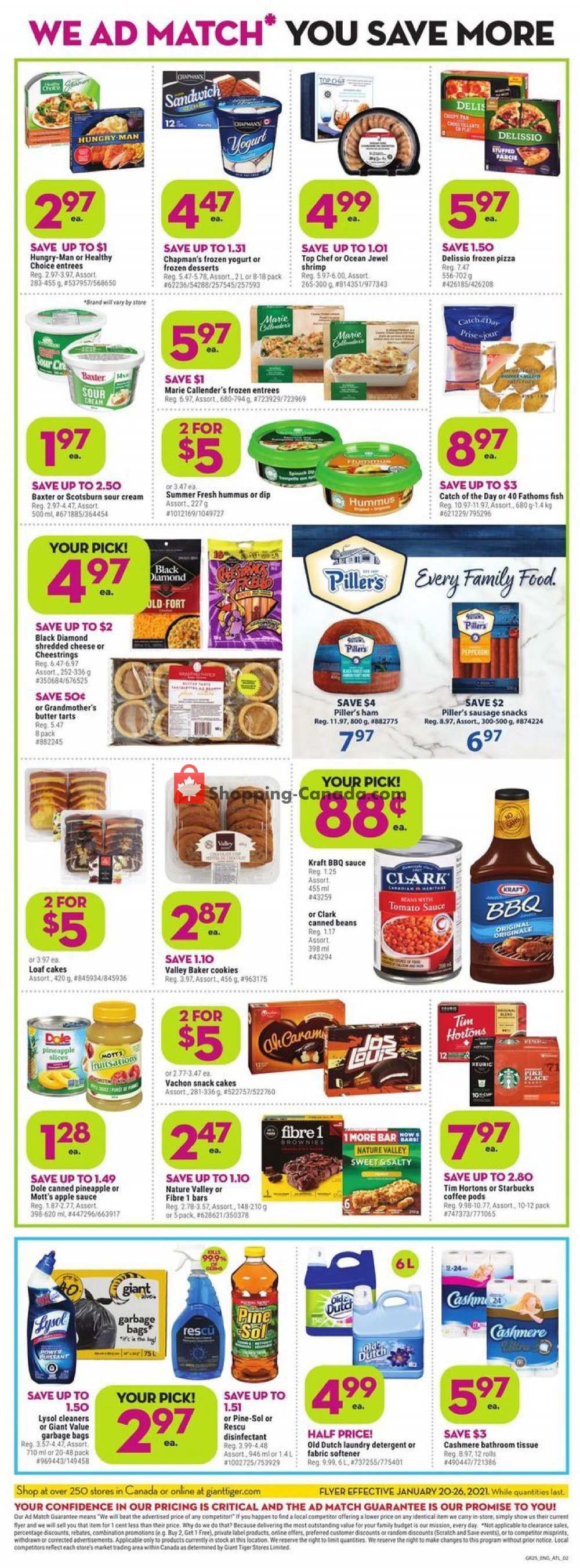 Giant Tiger flyer from Wednesday January 20, 2021 to Tuesday January 26, 2021 - page 4
