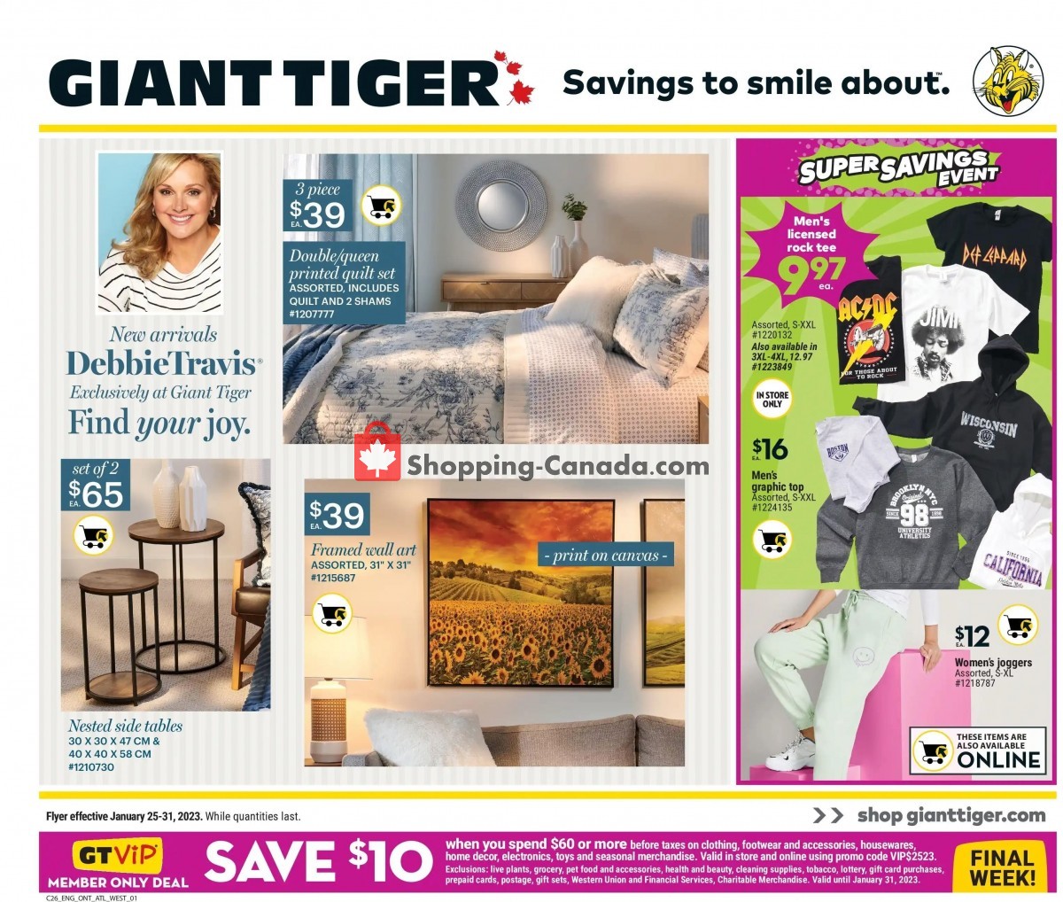 Giant Tiger flyer from Wednesday January 25, 2023 to Tuesday January 31, 2023 - page 5