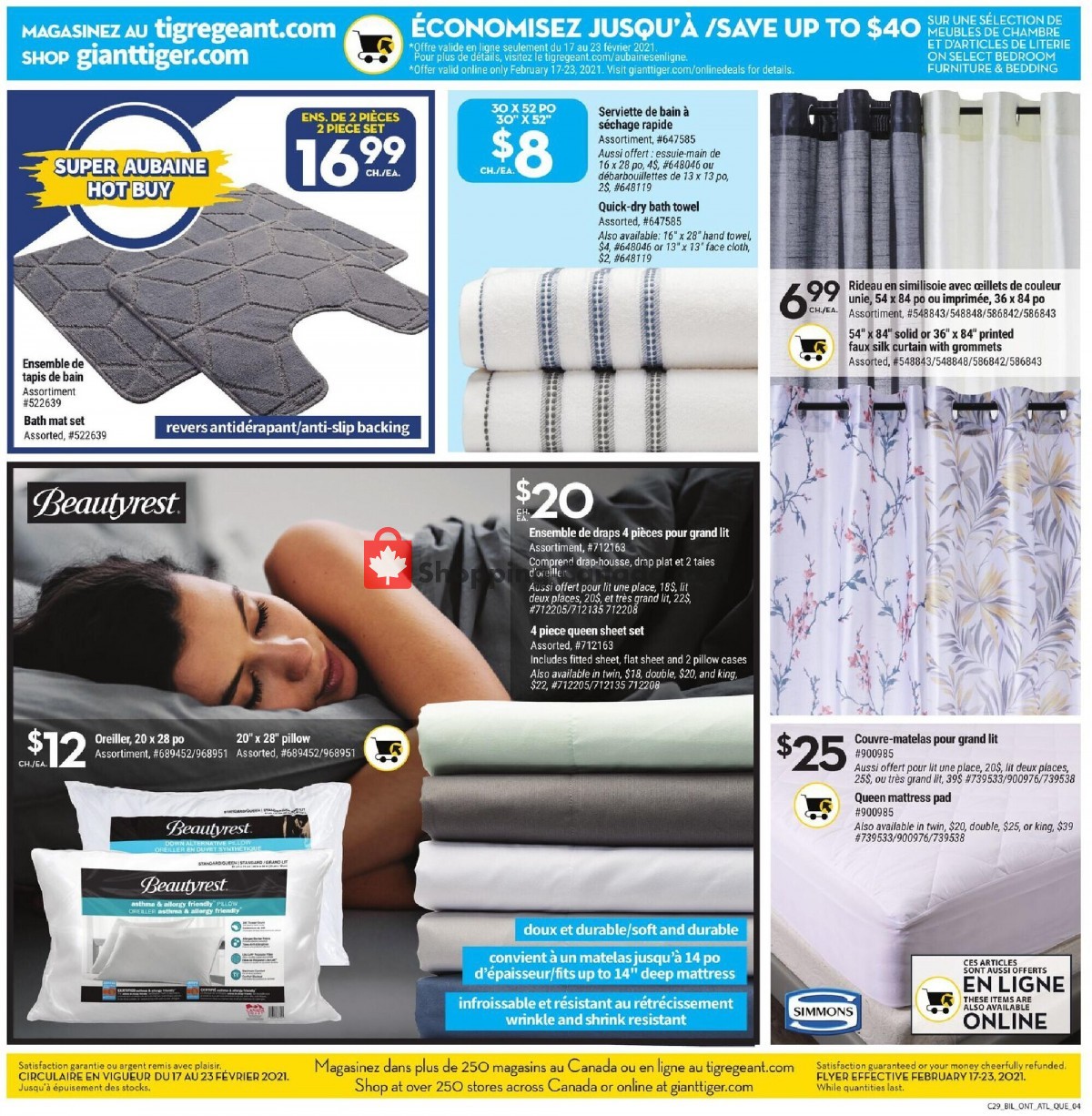 Giant Tiger flyer from Wednesday February 17, 2021 to Tuesday February 23, 2021 - page 12