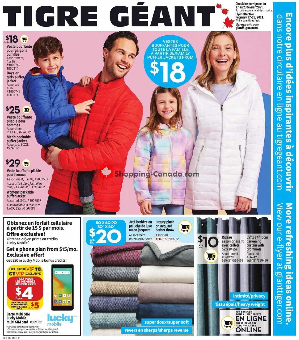 Giant Tiger flyer from Wednesday February 17, 2021 to Tuesday February 23, 2021 - page 7