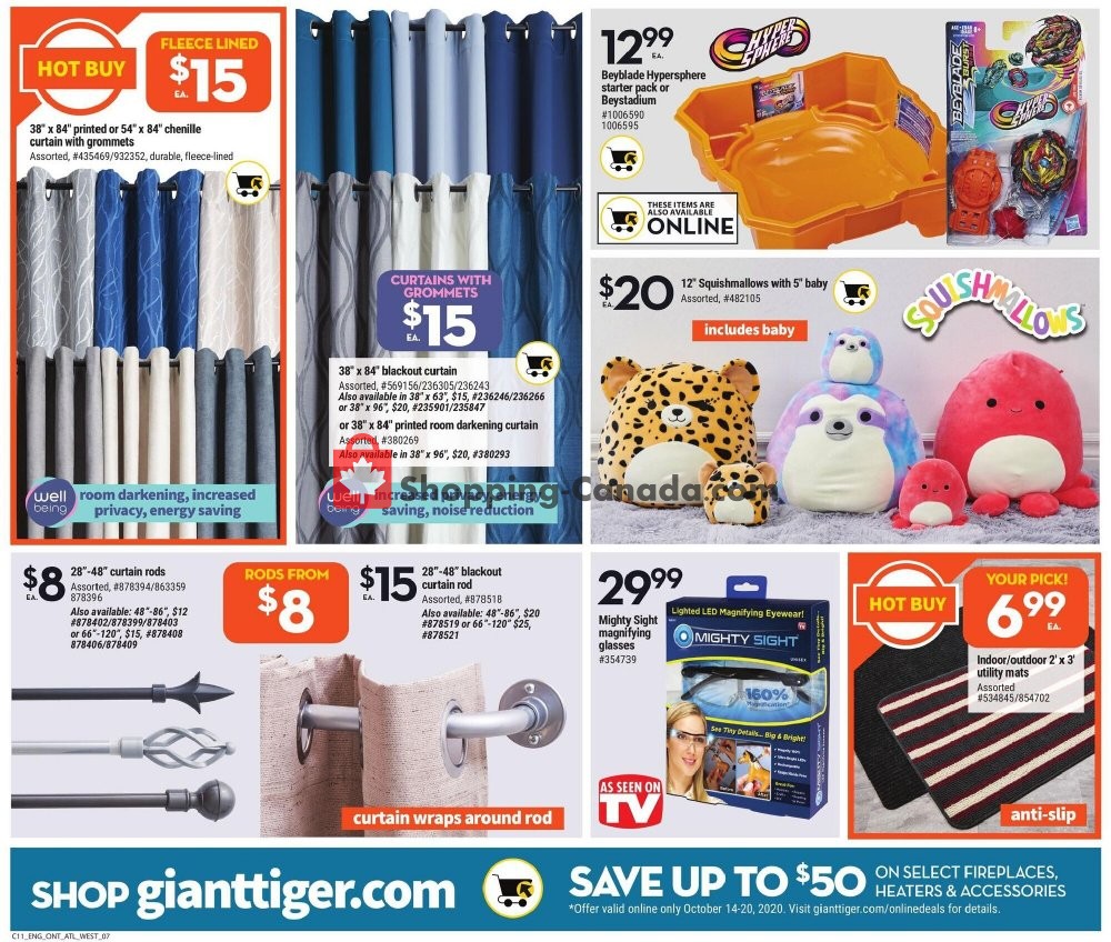 Giant Tiger flyer from Wednesday October 14, 2020 to Tuesday October 20, 2020 - page 15