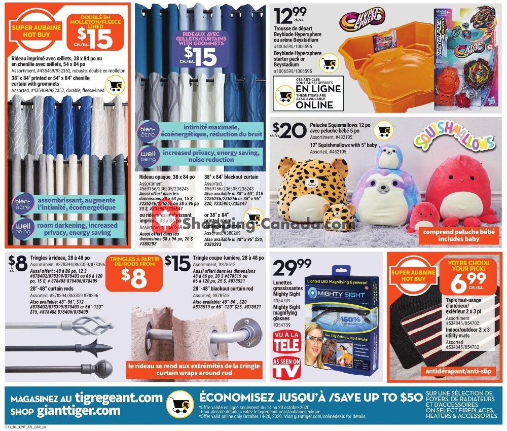 Giant Tiger flyer from Wednesday October 14, 2020 to Tuesday October 20, 2020 - page 15