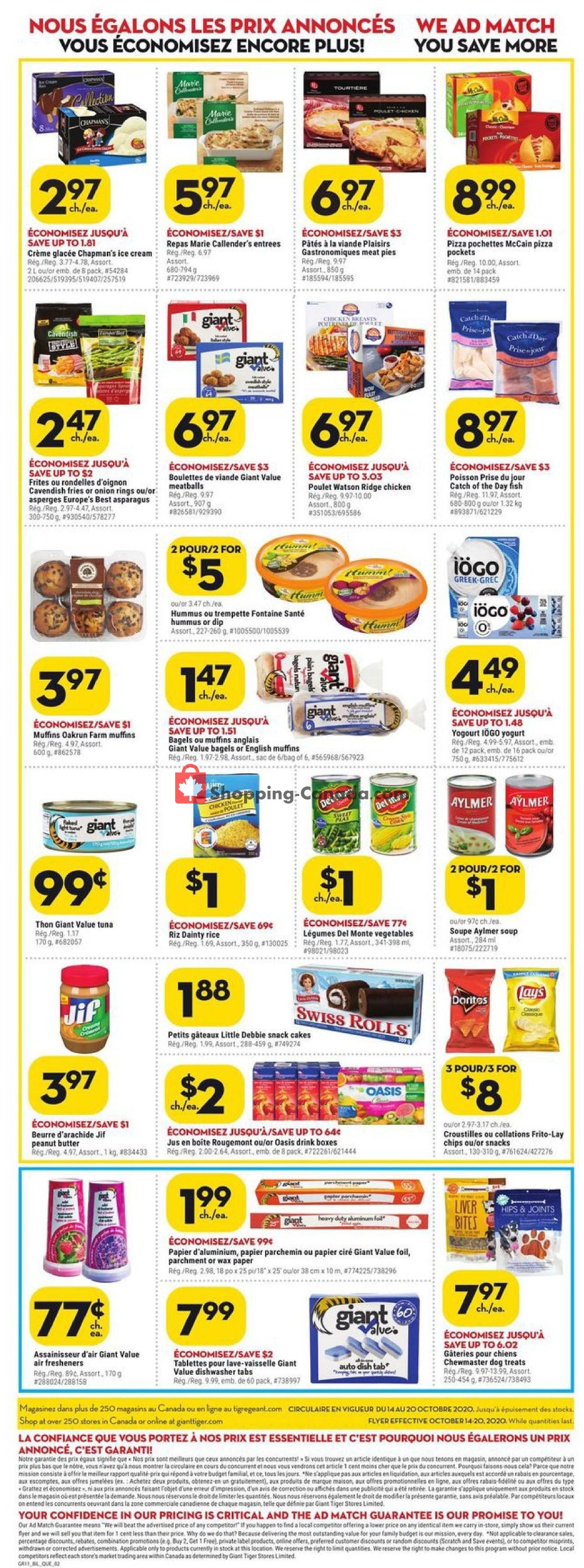 Giant Tiger flyer from Wednesday October 14, 2020 to Tuesday October 20, 2020 - page 4