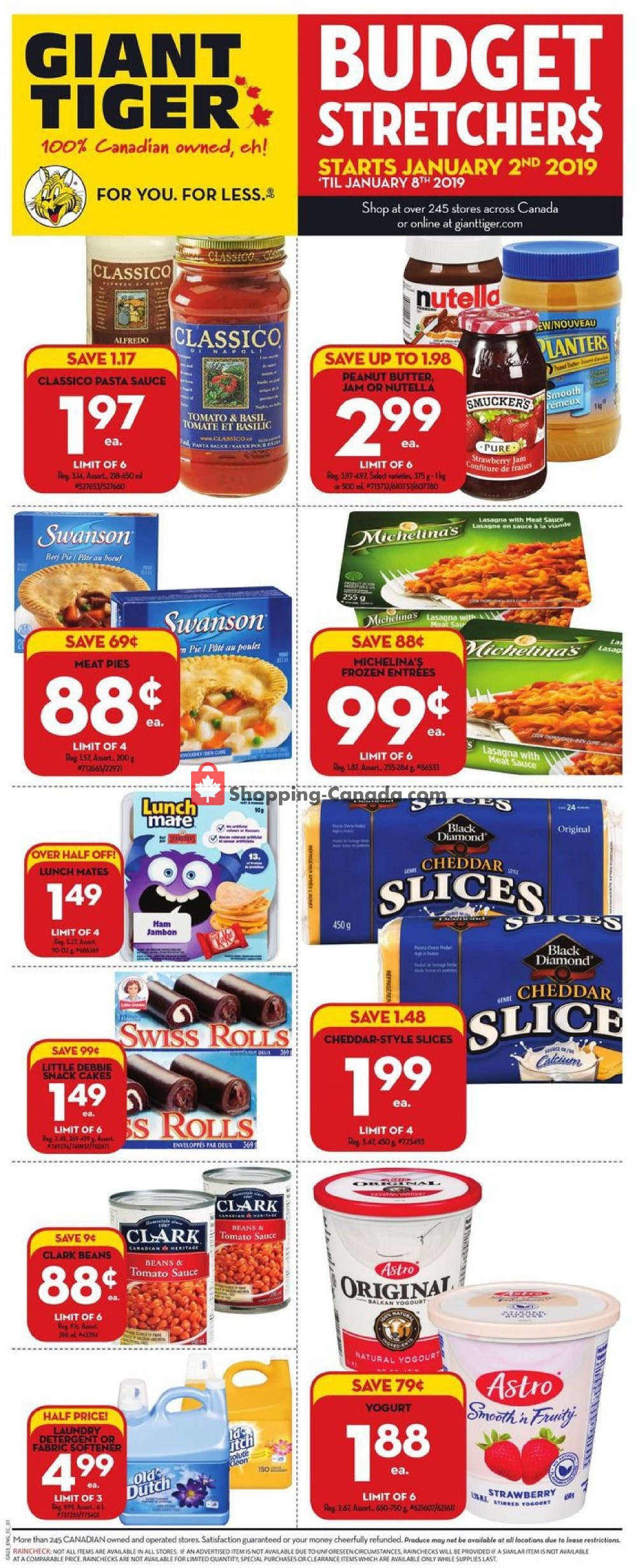Giant Tiger flyer from Wednesday January 2, 2019 to Tuesday January 8, 2019 - page 2