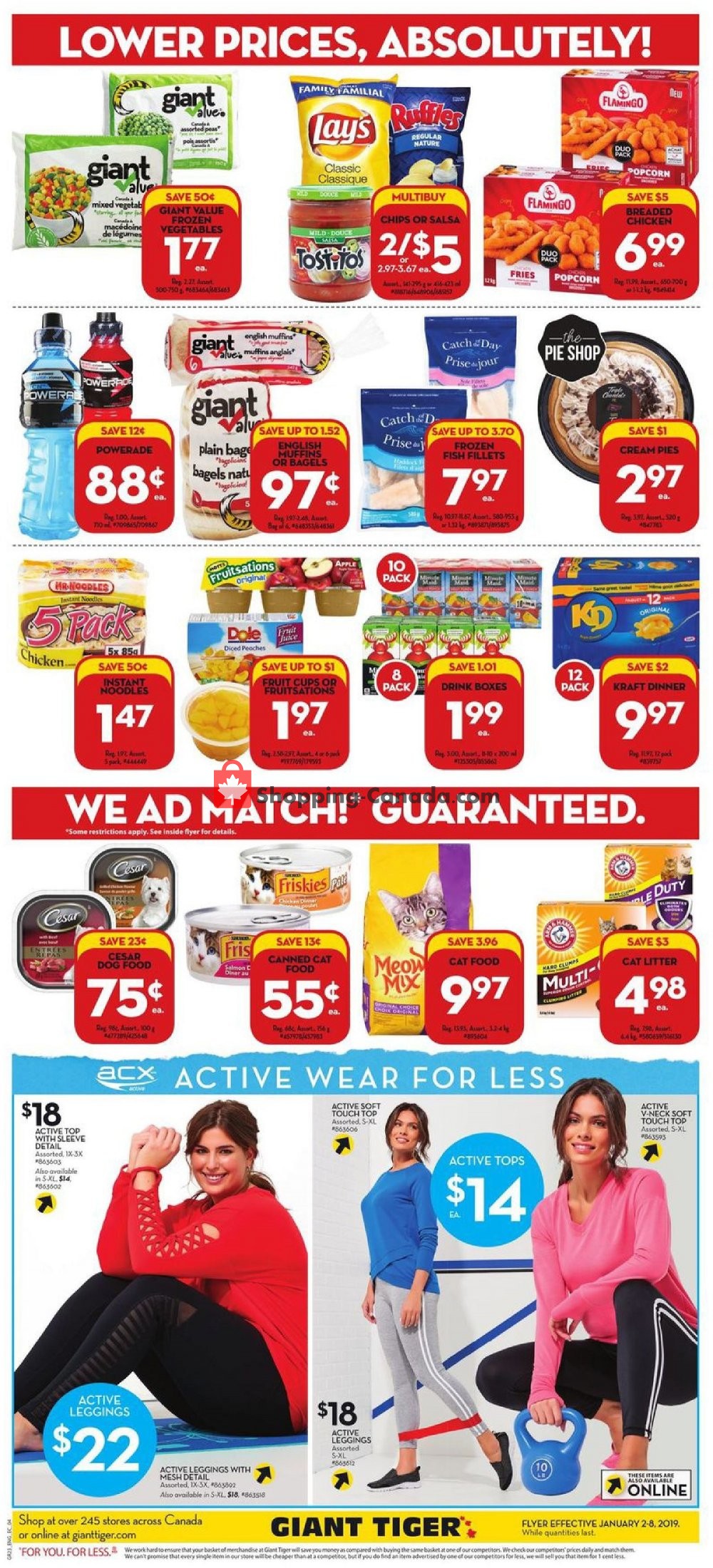Giant Tiger flyer from Wednesday January 2, 2019 to Tuesday January 8, 2019 - page 3