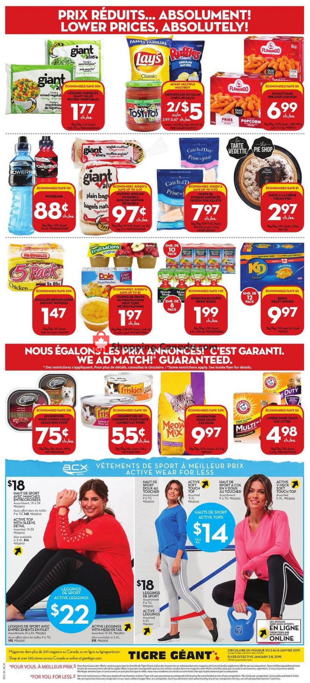 Giant Tiger flyer from Wednesday January 2, 2019 to Tuesday January 8, 2019 - page 3