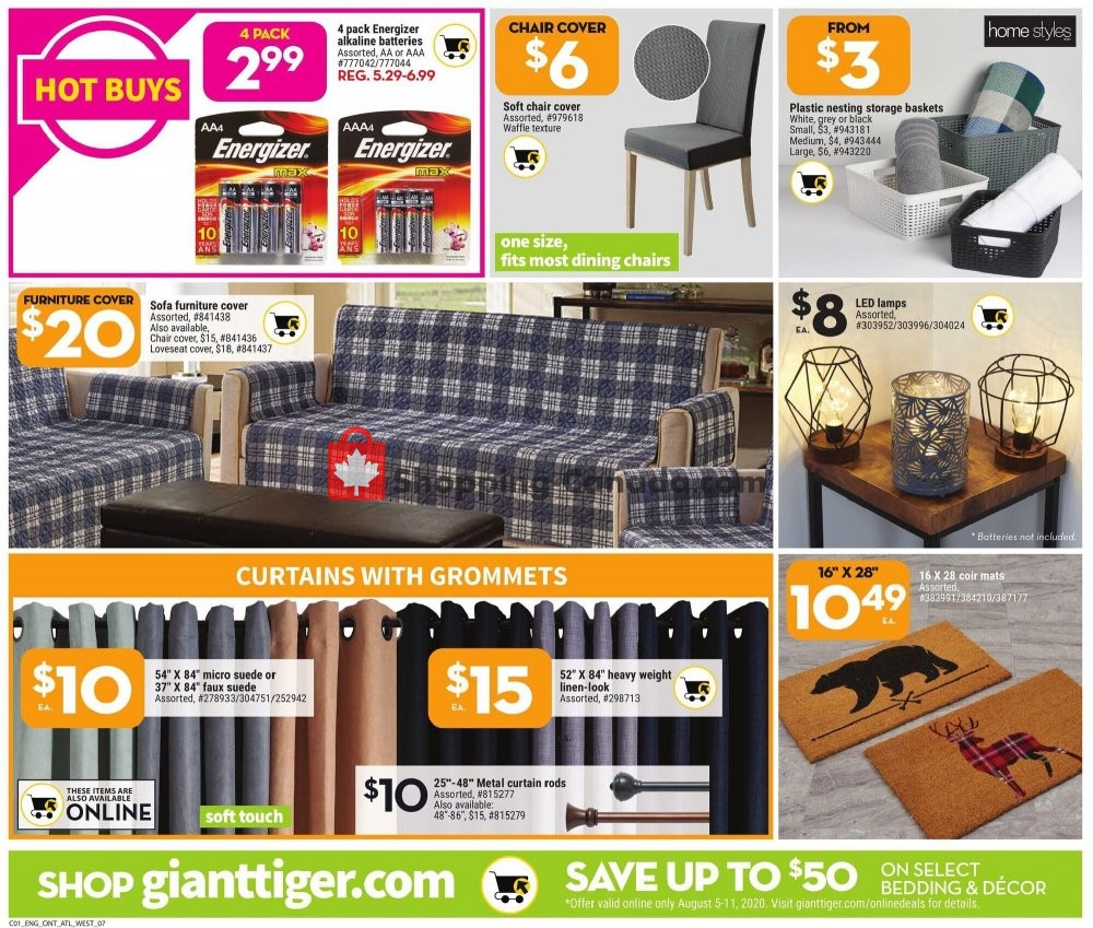 Giant Tiger flyer from Wednesday August 5, 2020 to Tuesday August 11, 2020 - page 14