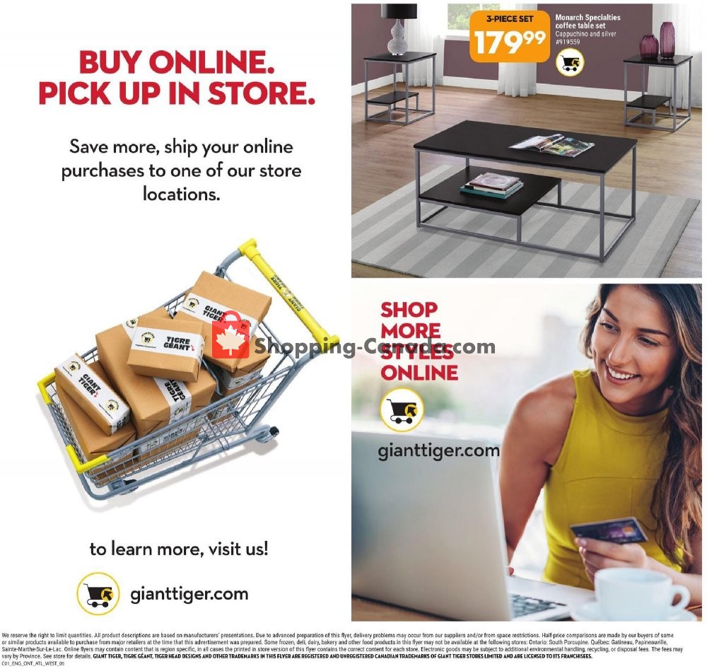 Giant Tiger flyer from Wednesday August 5, 2020 to Tuesday August 11, 2020 - page 16