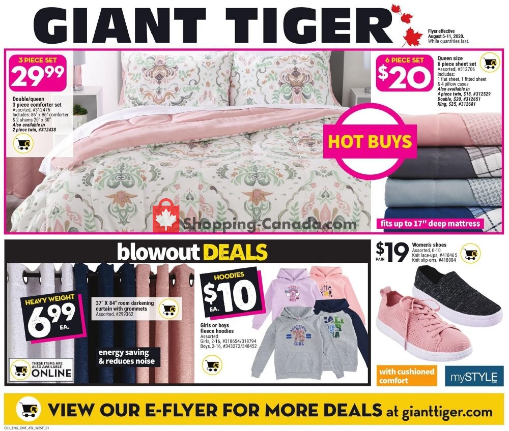Giant Tiger flyer from Wednesday August 5, 2020 to Tuesday August 11, 2020 - page 9