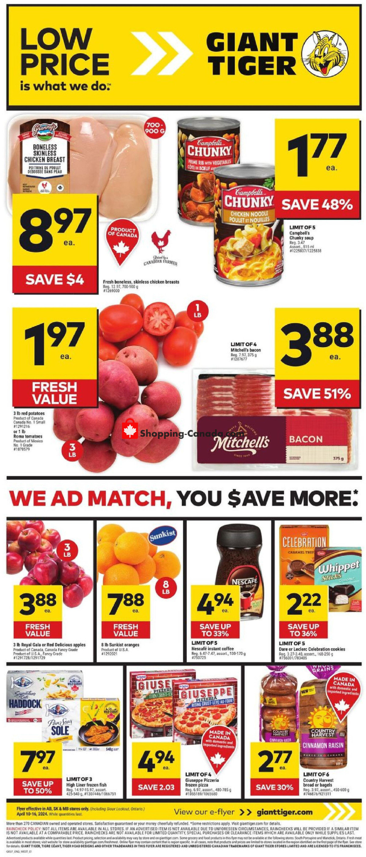 Giant Tiger flyer from Wednesday April 10, 2024 to Tuesday April 16, 2024 - page 21