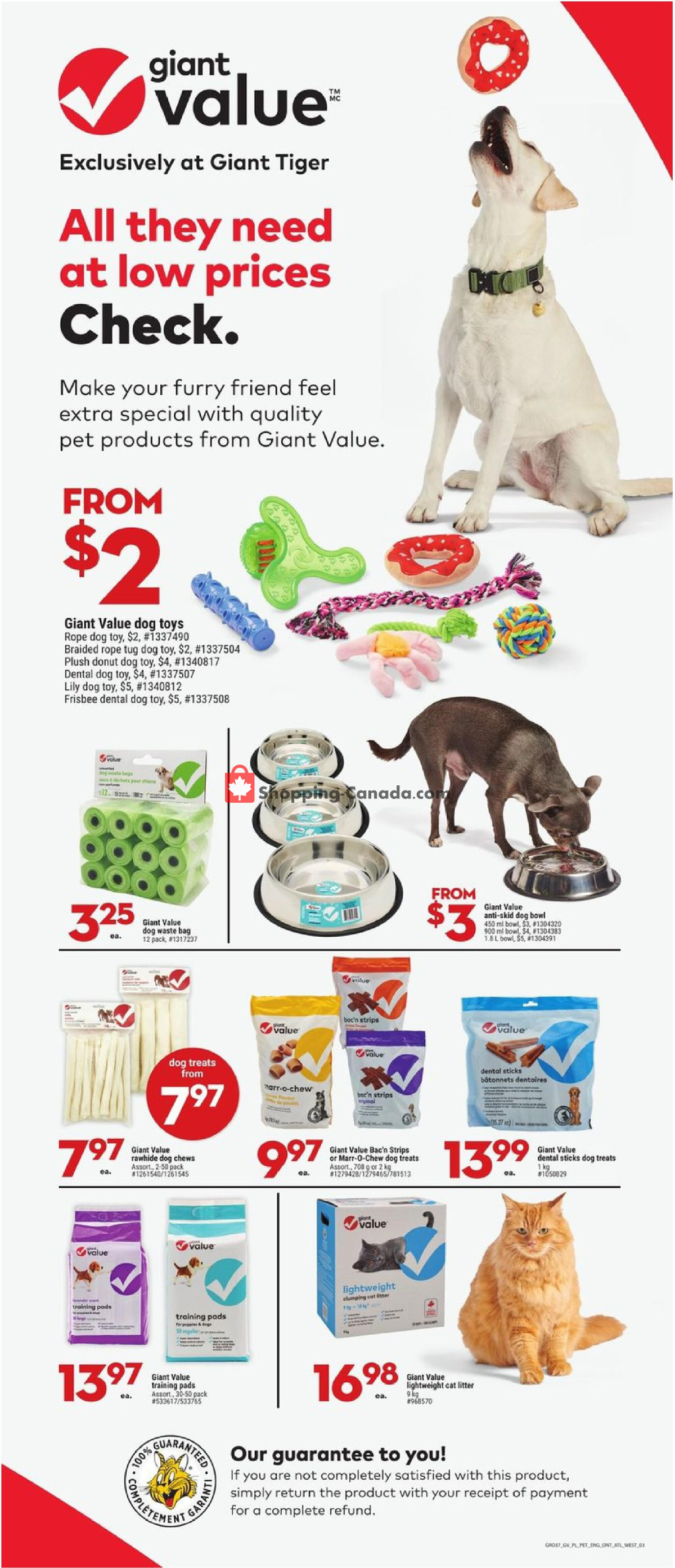 Giant Tiger flyer from Wednesday April 10, 2024 to Tuesday April 16, 2024 - page 4