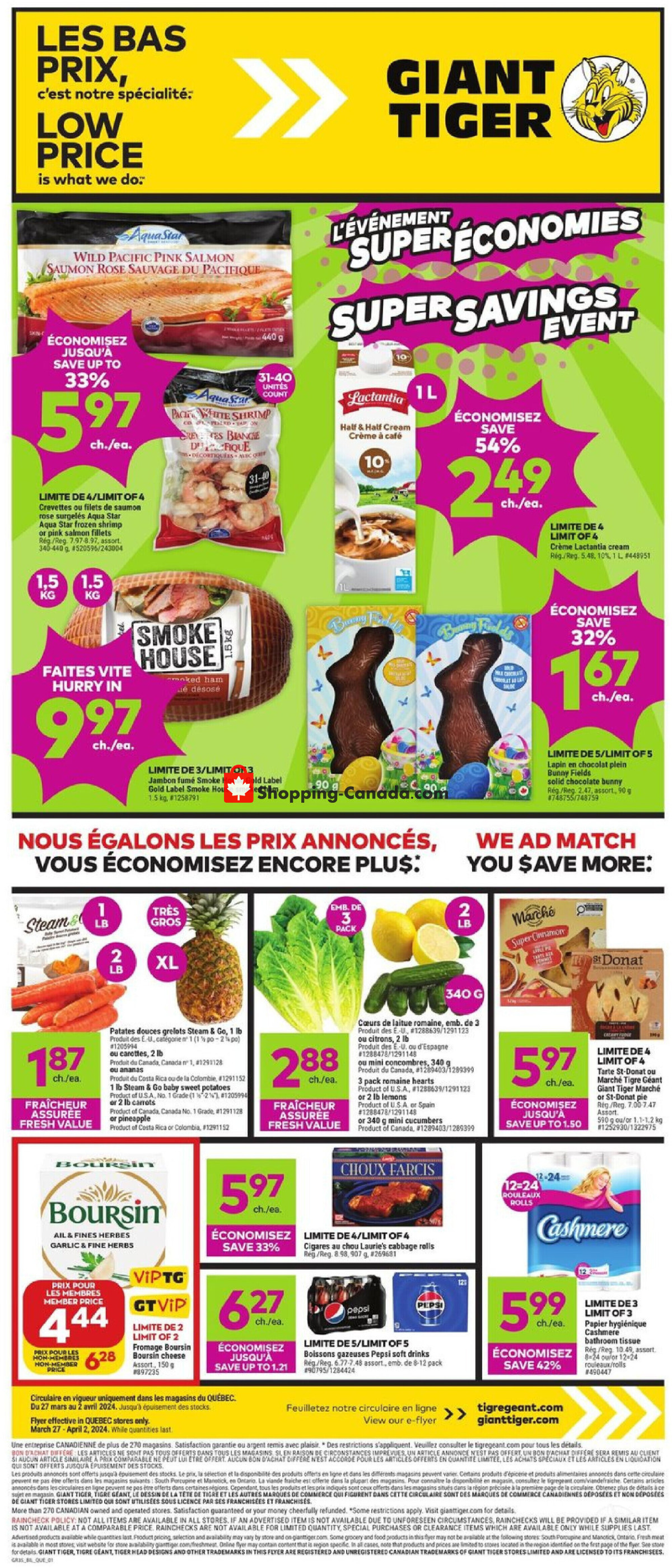 Giant Tiger flyer from Wednesday March 27, 2024 to Tuesday April 2, 2024 - page 25