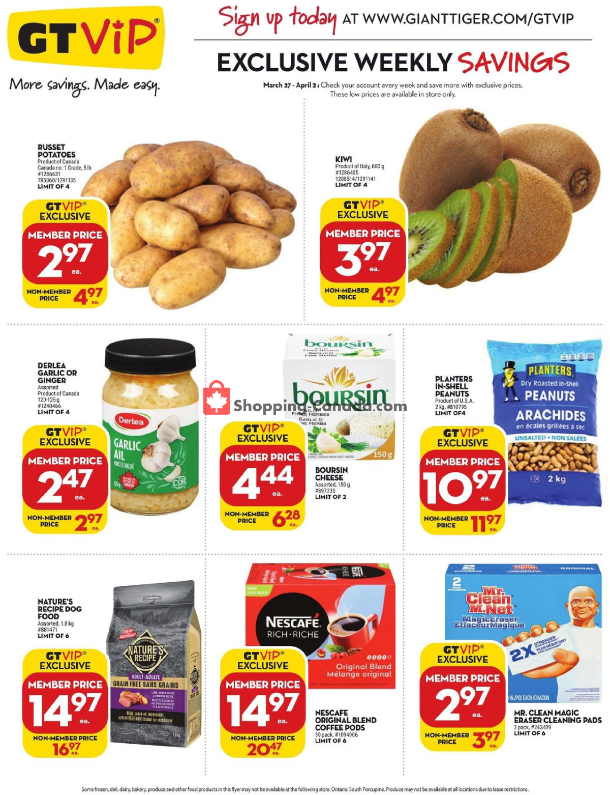 Giant Tiger flyer from Wednesday March 27, 2024 to Tuesday April 2, 2024 - page 4