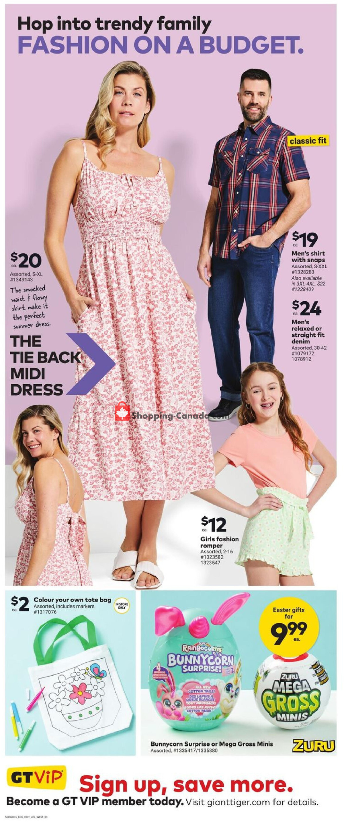 Giant Tiger flyer from Wednesday March 27, 2024 to Tuesday April 2, 2024 - page 5