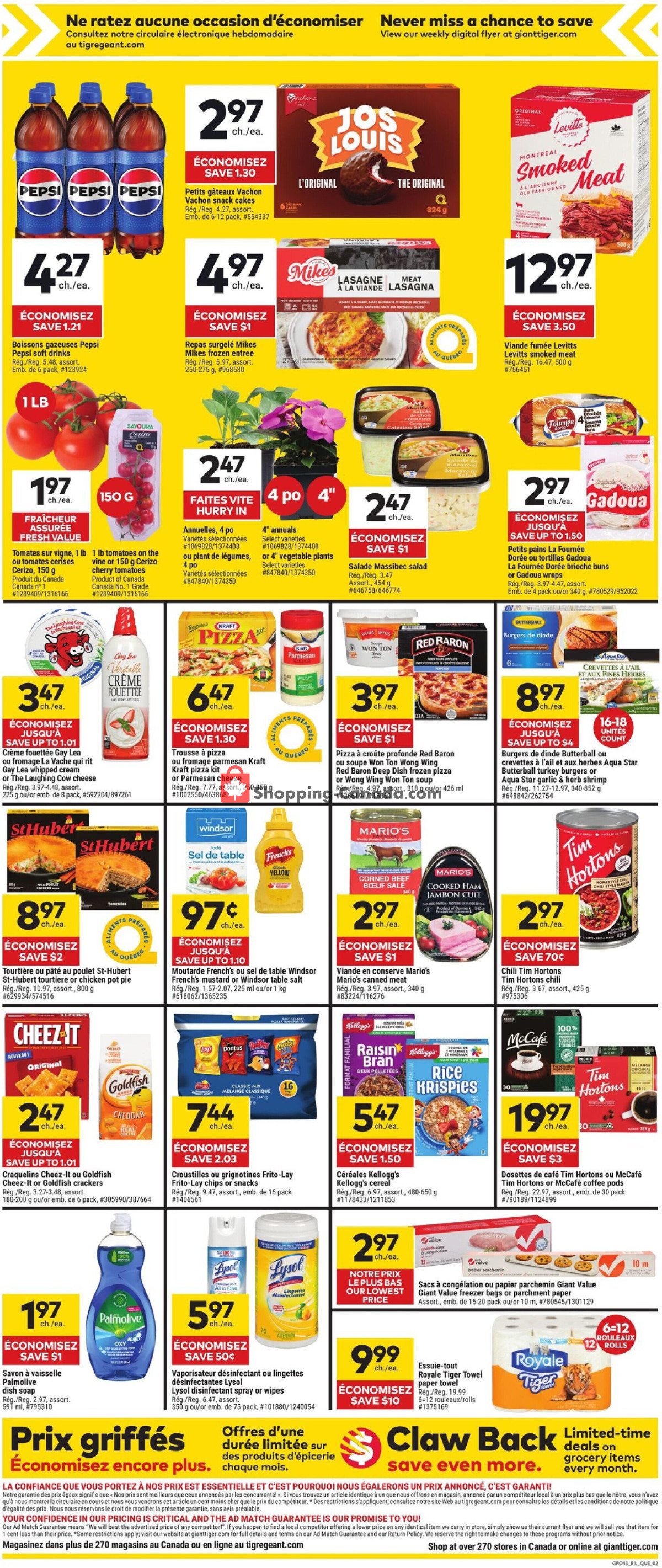 Giant Tiger flyer from Wednesday May 22, 2024 to Tuesday May 28, 2024 - page 2