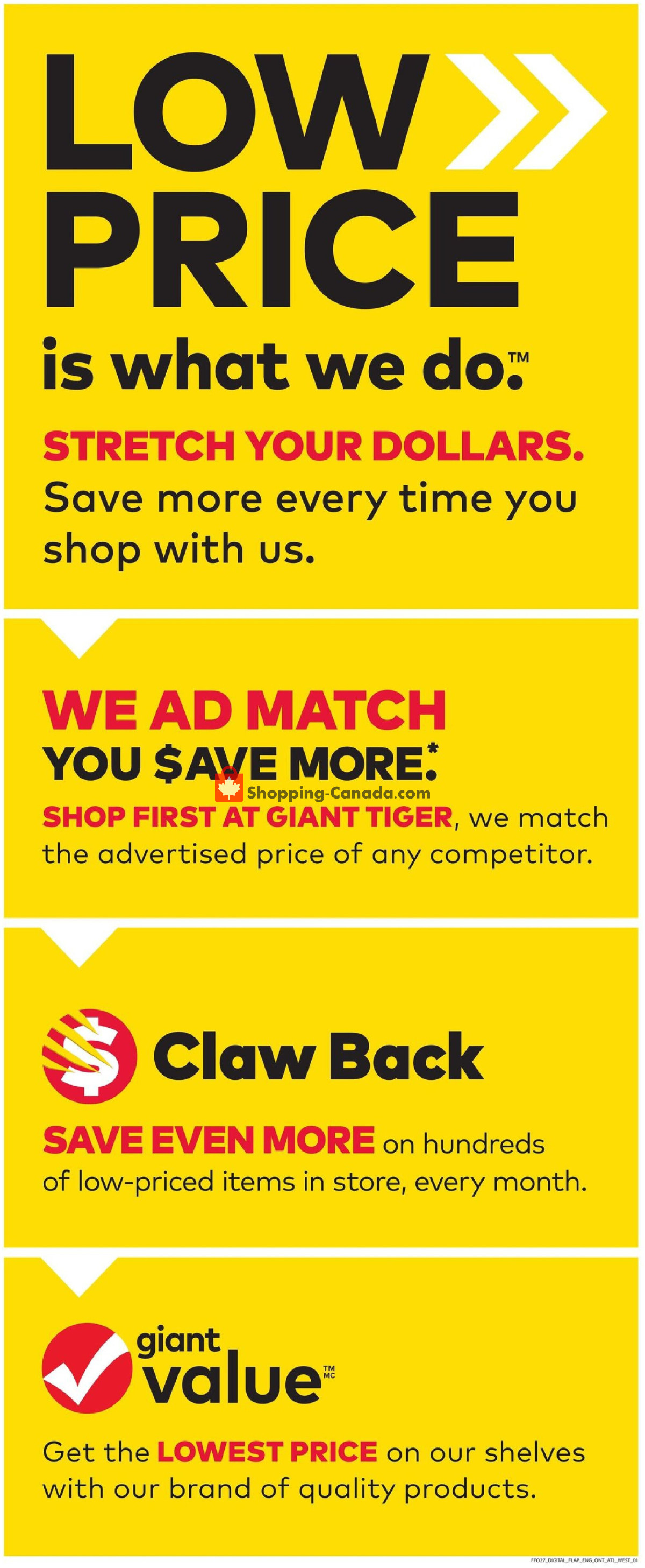 Giant Tiger flyer from Wednesday May 22, 2024 to Tuesday May 28, 2024 - page 4