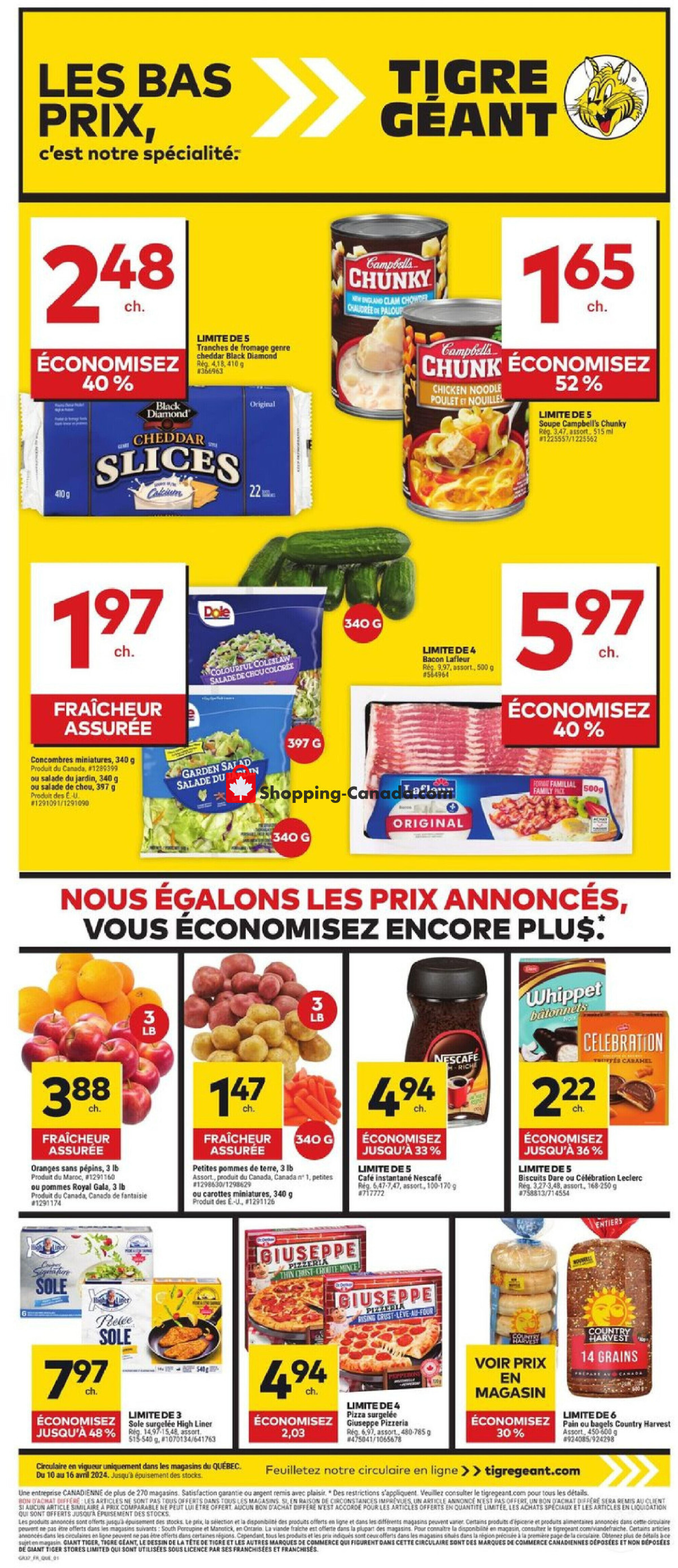 Giant Tiger flyer from Wednesday April 10, 2024 to Tuesday April 16, 2024 - page 19